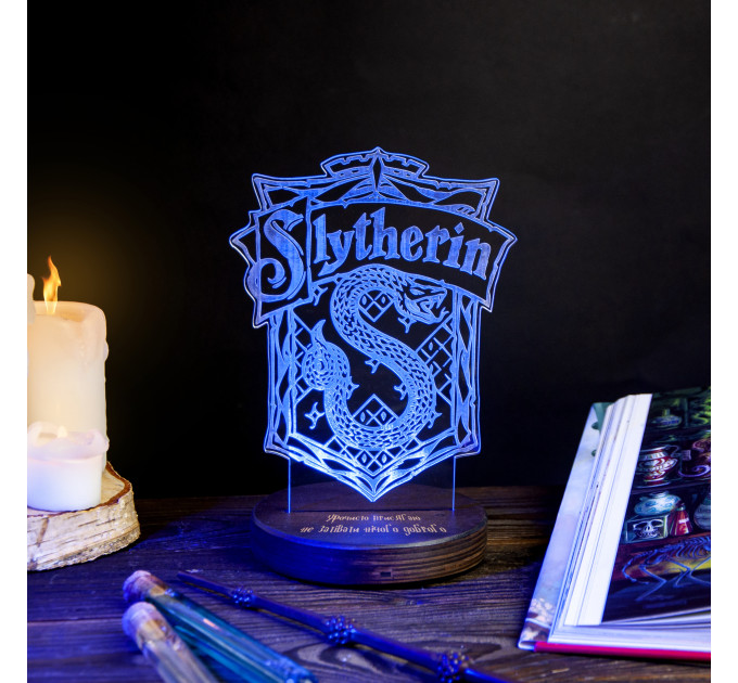 Led лампа Slytherin, Harry Potter